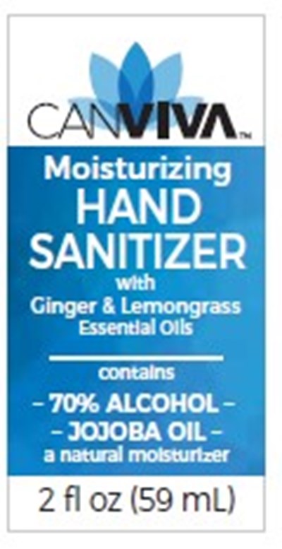Canviva 2 Fl Oz (59 mL) Ginger And Lemongrass Front